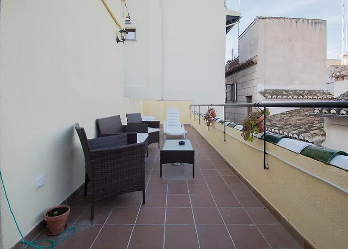 Realejo Atico Con Terraza Appartement Granada